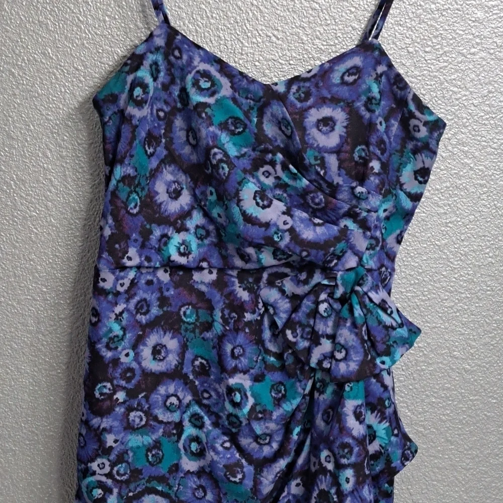 Vintage LC Lauren Conrad Abstract Print Mini Dress